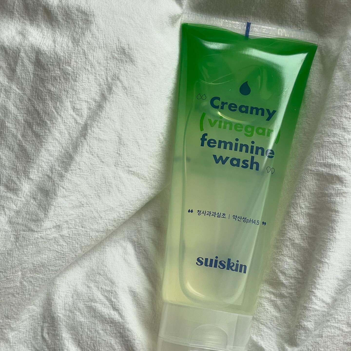 クリーミービネガーフェミニンウォッシュ/suiskin/ボディソープを使ったクチコミ（1枚目）