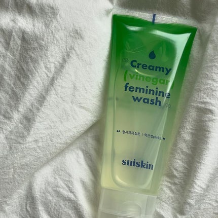 クリーミービネガーフェミニンウォッシュ/suiskin/ボディソープを使ったクチコミ(1枚目)