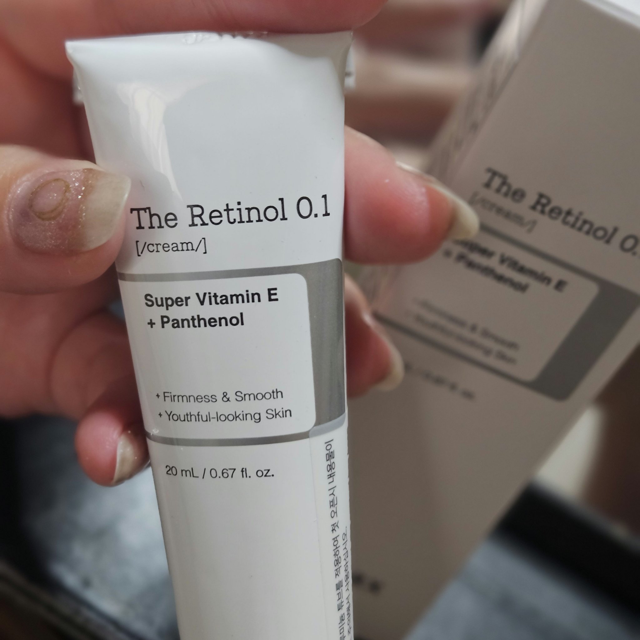 RXザ・レチノール0.1クリーム/COSRX/フェイスクリームを使ったクチコミ（3枚目）