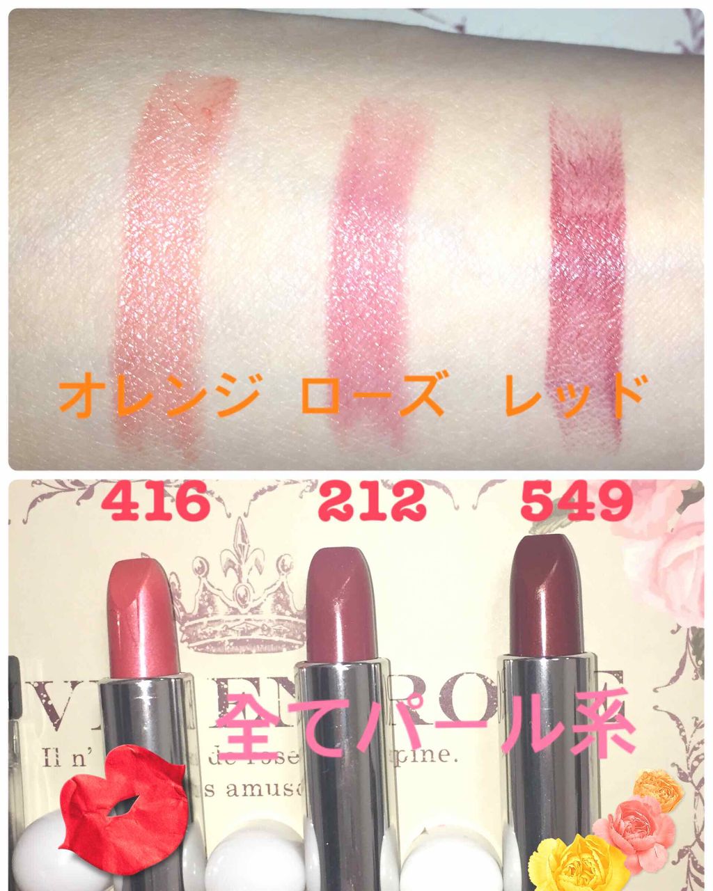 口紅（詰替用）/ちふれ/口紅を使ったクチコミ（2枚目）