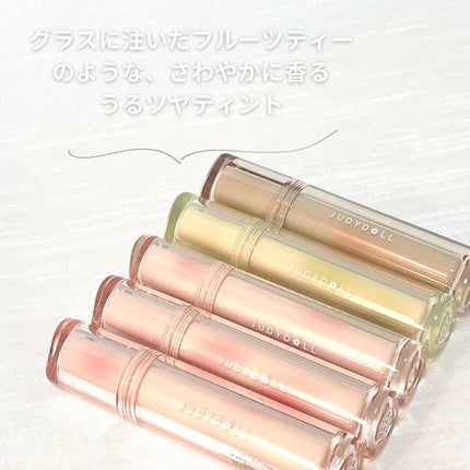 JUDYDOLL 果実茶ティントリップ/JUDYDOLL/リップティントを使ったクチコミ(2枚目)