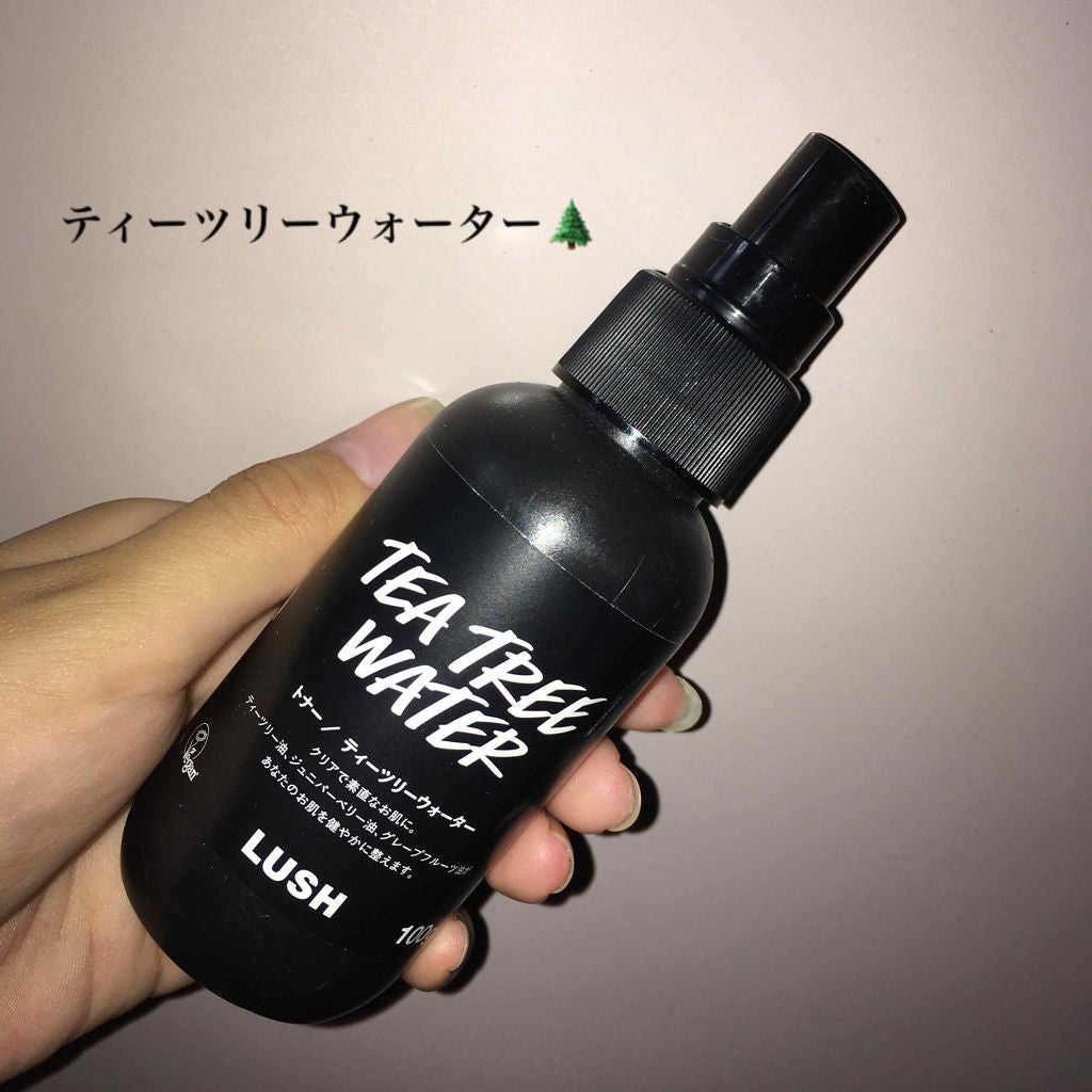 ティーツリーウォーター/ラッシュ/ミスト状化粧水を使ったクチコミ(1枚目)