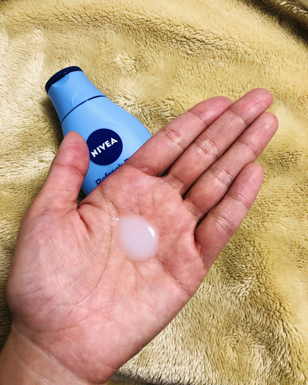 ニベア リフレッシュプラス アクアモイスチャー ボディジェル/ニベア/ボディローションを使ったクチコミ（2枚目）