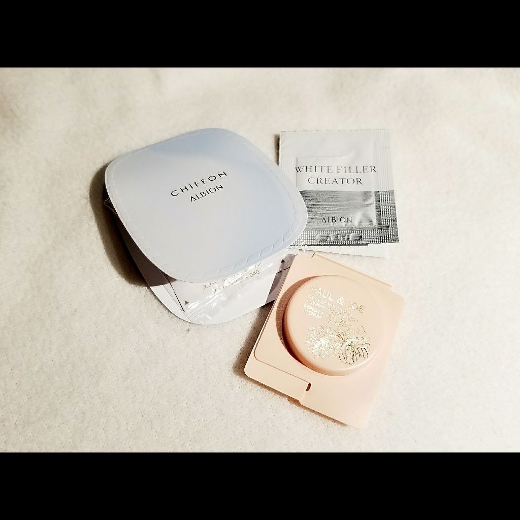 アルビオン スノー ホワイト シフォン/ALBION/パウダーファンデーションを使ったクチコミ（1枚目）