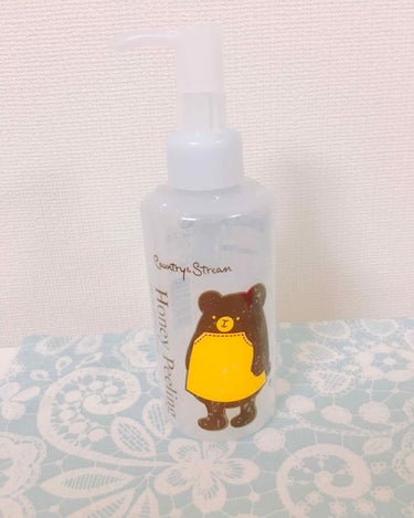 匂いは蜂蜜🍯
ボロボロ角質を取ってくれます！
使った後はツルツルになります。
濡れた手でも出来るので、手を拭かなくて
すみます笑ピーリングしたい部分は濡れてない方が良いでしょう。効果が減ります。
気が向