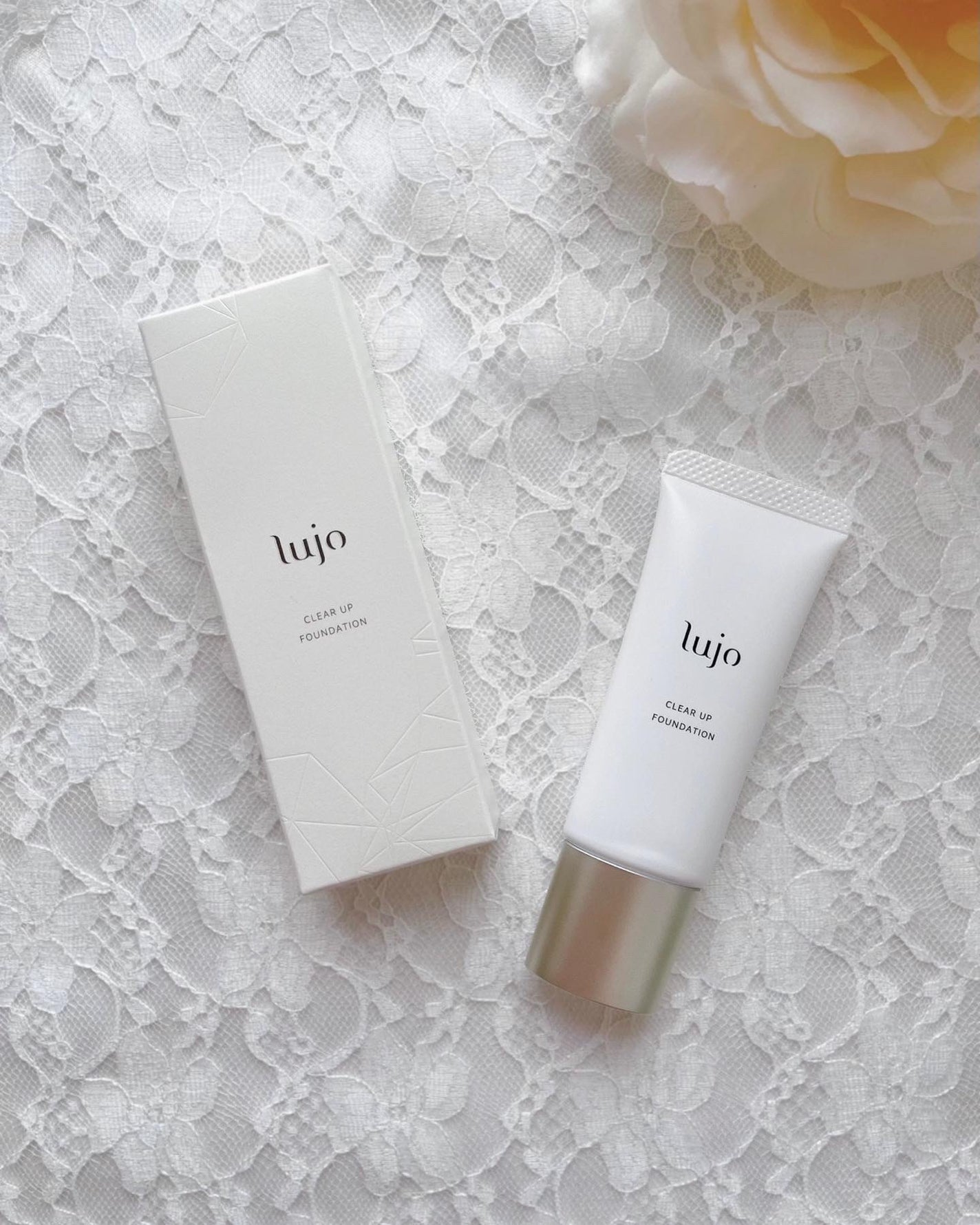 クリアアップ ファンデーション/lujo/クリーム・エマルジョンファンデーションを使ったクチコミ(1枚目)