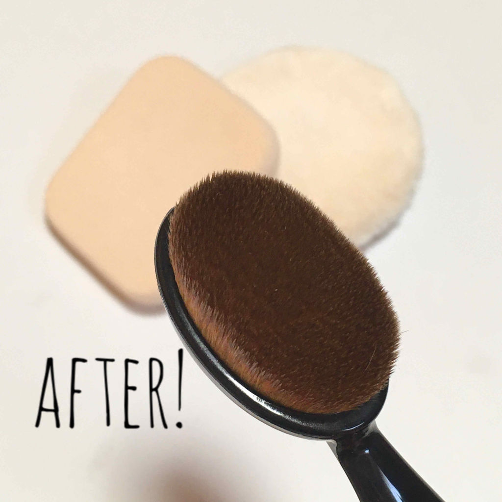 パフ・スポンジ専用洗剤/DAISO/その他化粧小物を使ったクチコミ（3枚目）