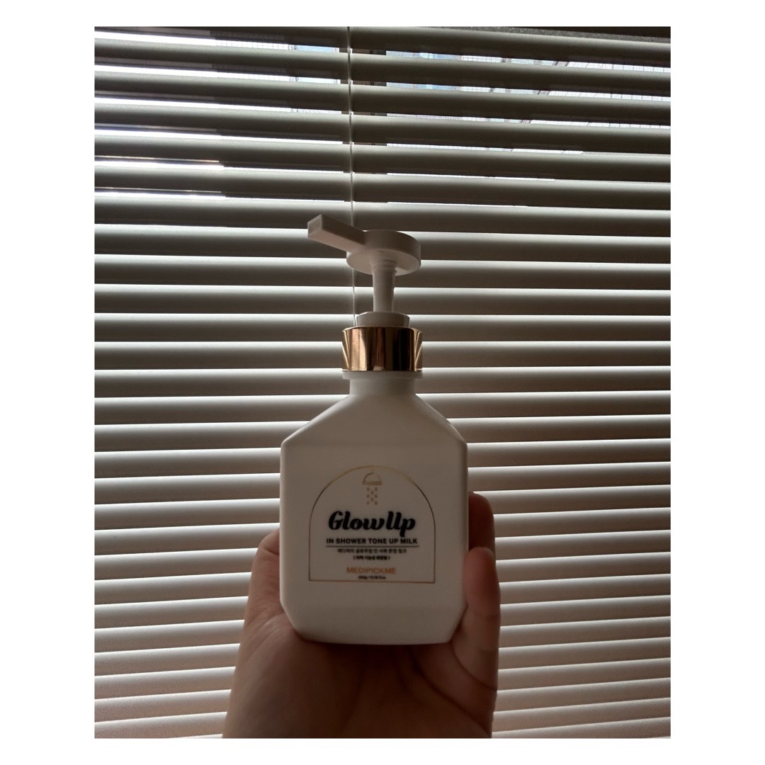 グローアップインシャワートーンアップミルク 300g/MEDIPICKME/ボディクリームを使ったクチコミ（2枚目）