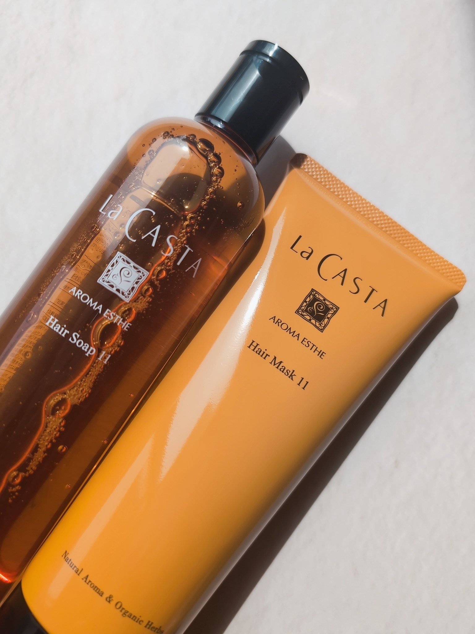 アロマエステ ヘアソープ11/ヘアマスク11/ラ・カスタ/市販シャンプーを使ったクチコミ（1枚目）