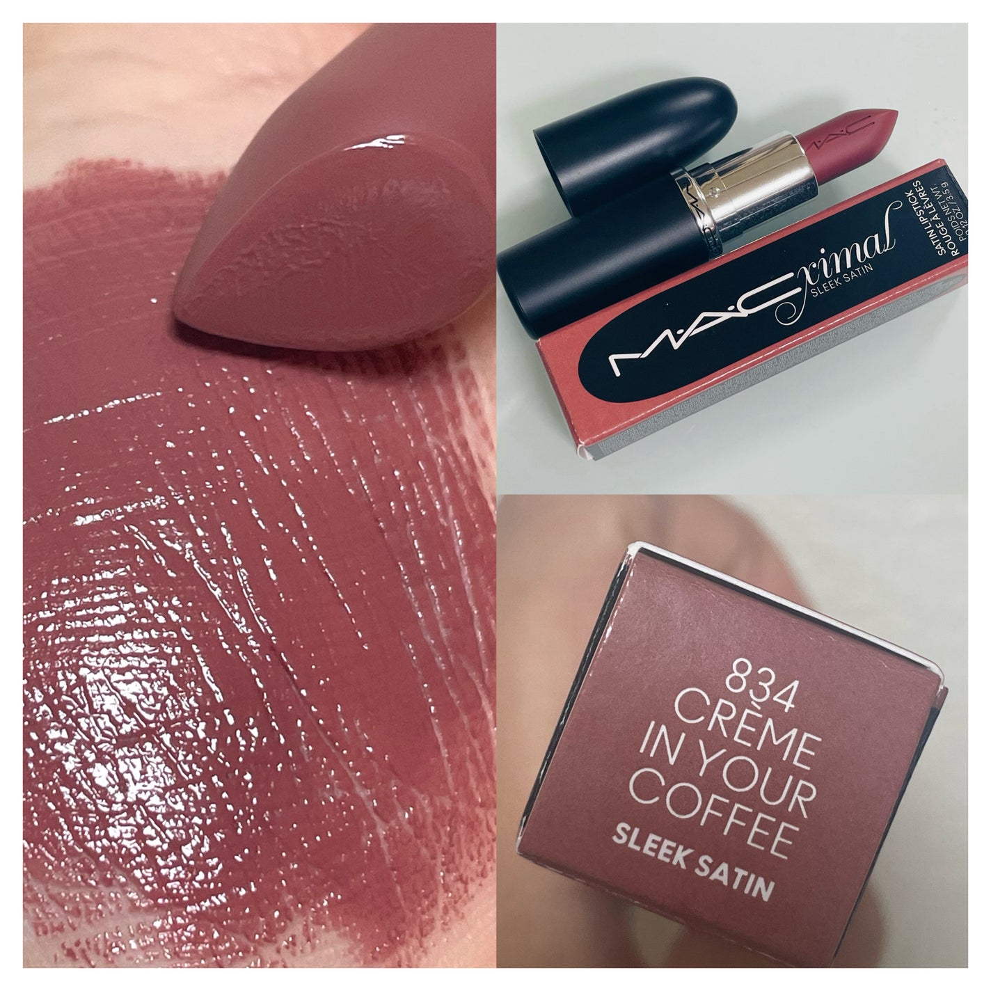 マキシマル スリーク サテン リップスティック/M・A・C/口紅を使ったクチコミ(3枚目)