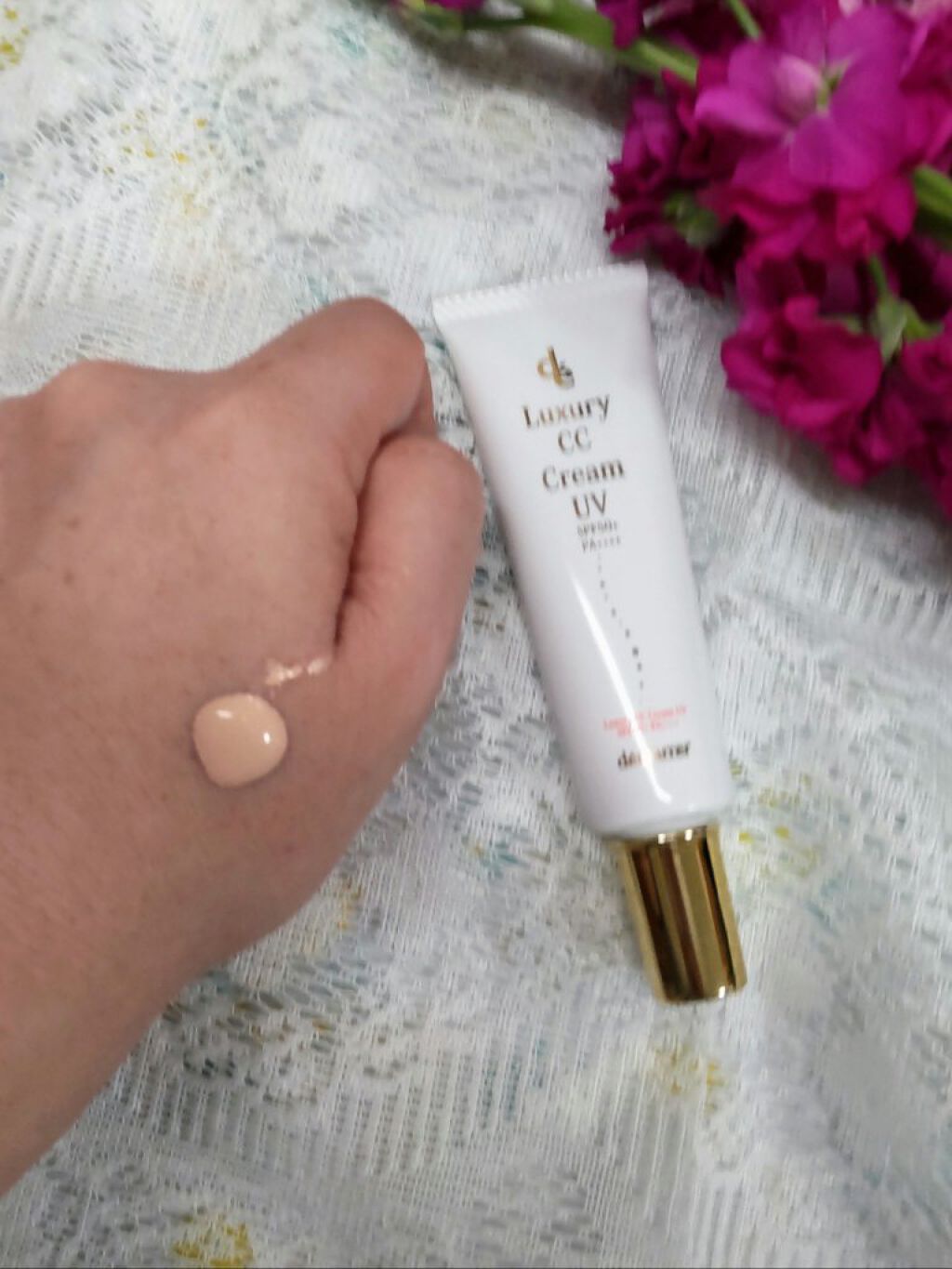 デマレ ラグジュアリーCCクリームUV/demarrer/日焼け止め・UVケアを使ったクチコミ（2枚目）