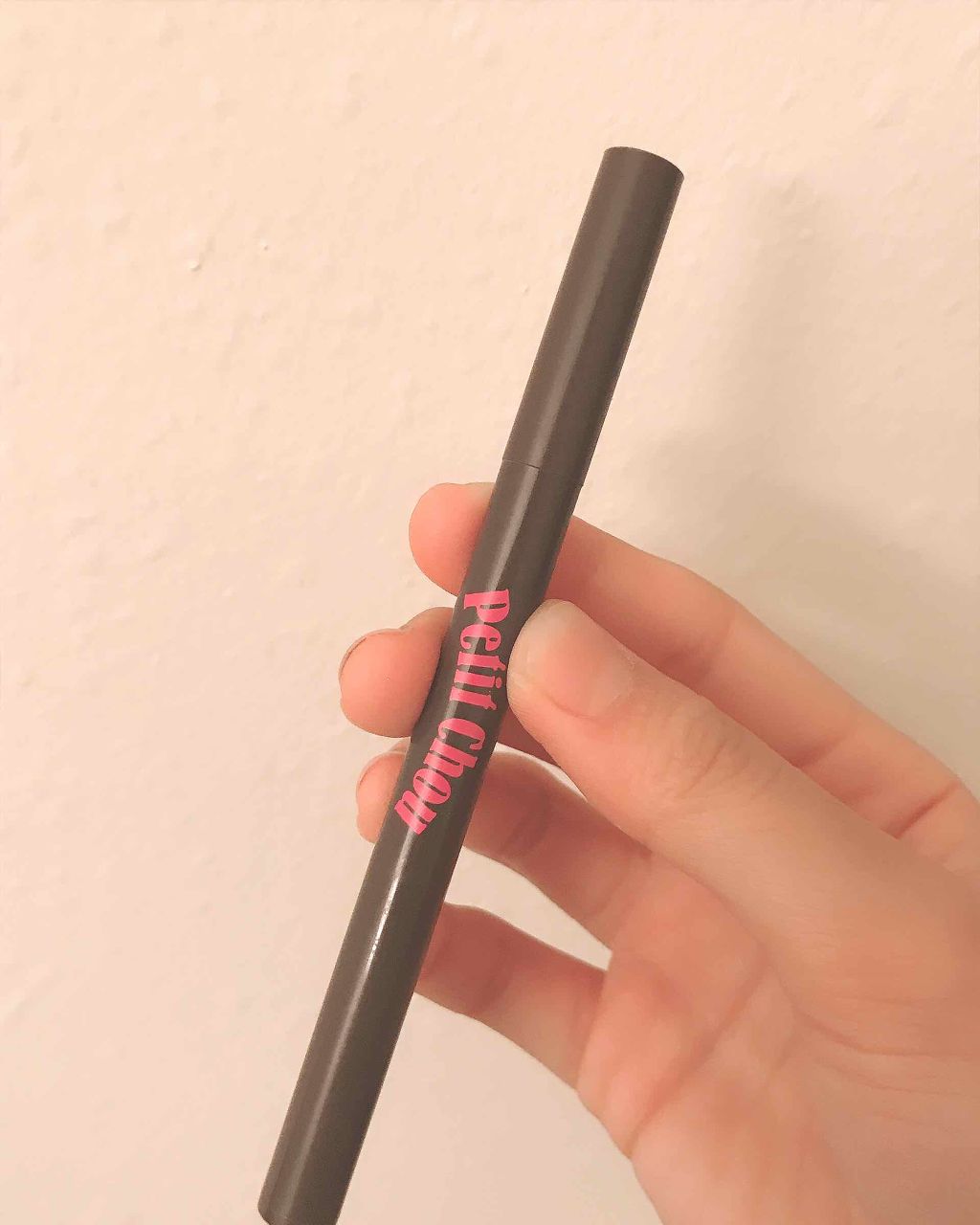 ラスティングリキッドアイライナー ディープブラウン/Petit Chou/リキッドアイライナーを使ったクチコミ（2枚目）