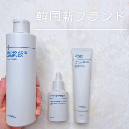 スプリングウォーター+ヒアルロン酸セラム/+REAL/美容液を使ったクチコミ(1枚目)