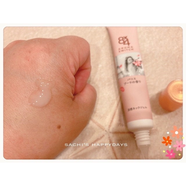 8x4 アロマスイッチ 涼感ネックジェル パリスブーケの香り/8x4/デオドラント・制汗剤を使ったクチコミ(2枚目)