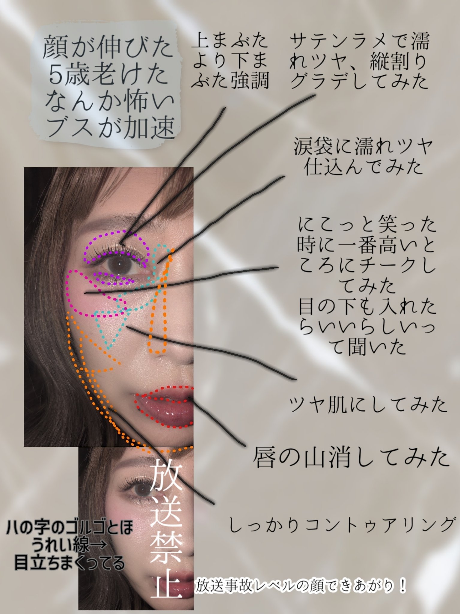 ミャオパウズアイシャドウパレット/MilleFée/アイシャドウパレットを使ったクチコミ（3枚目）