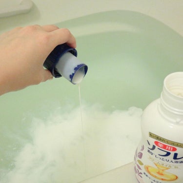 濃厚しっとり入浴液 ホワイトフローラルの香り/薬用ソフレ/入浴剤を使ったクチコミ（5枚目）