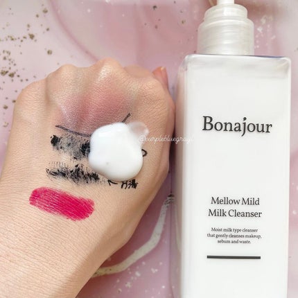 メロウマイルドミルククレンザー/Bonajour/ミルククレンジングを使ったクチコミ(4枚目)