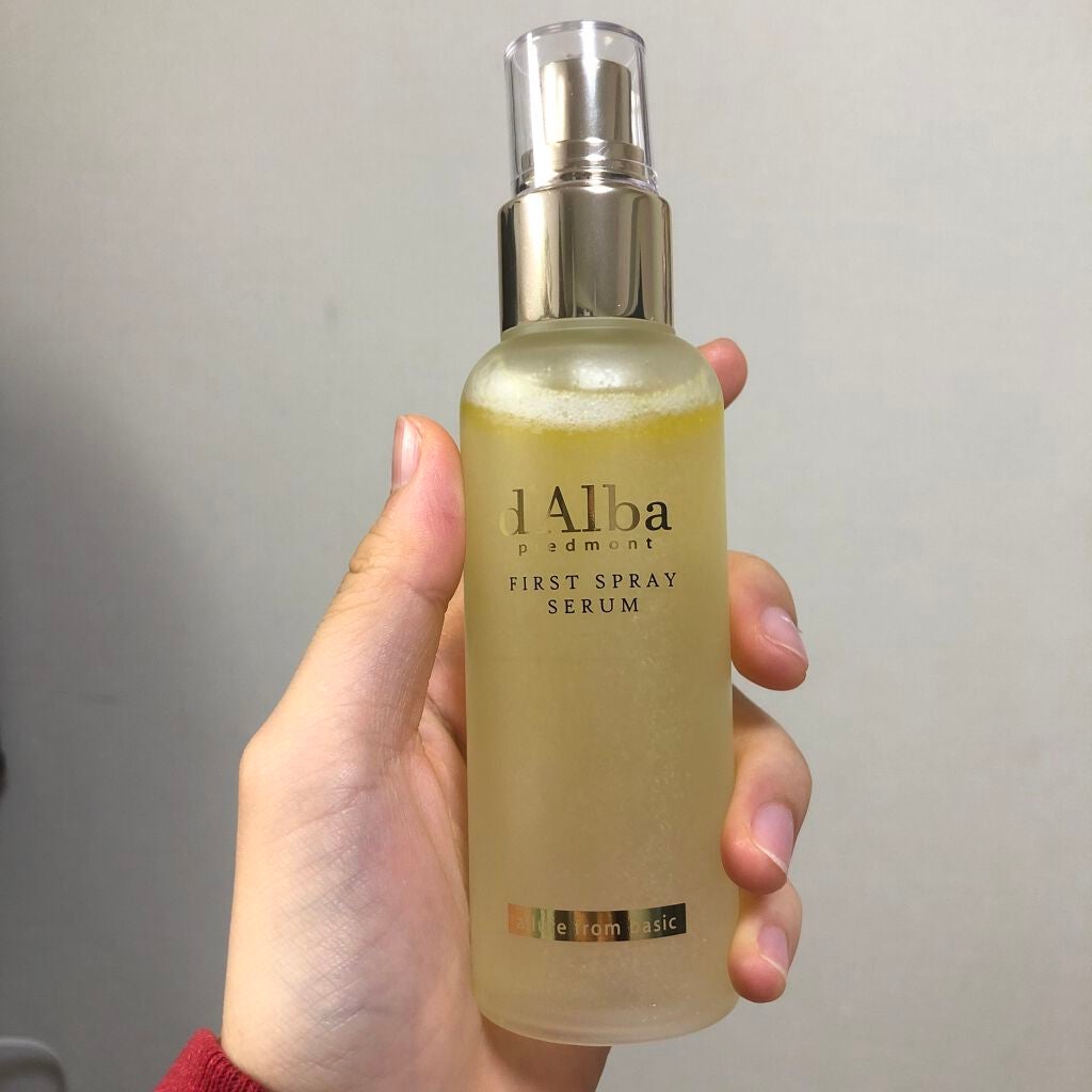 ダルバ ホワイトトリュフファーストスプレーセラム/ダルバ/ミスト状化粧水を使ったクチコミ(1枚目)