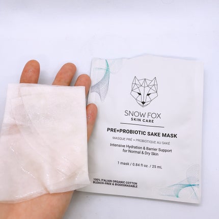 SAKE マスク/SNOW FOX SKINCARE/シートマスク・パックを使ったクチコミ(4枚目)