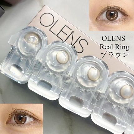 Real Ring 1day/OLENS/ワンデー(1DAY)カラコンを使ったクチコミ(5枚目)