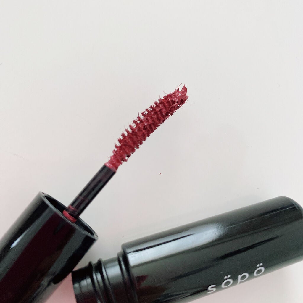 カラーマスカラ/sopo/マスカラを使ったクチコミ(1枚目)