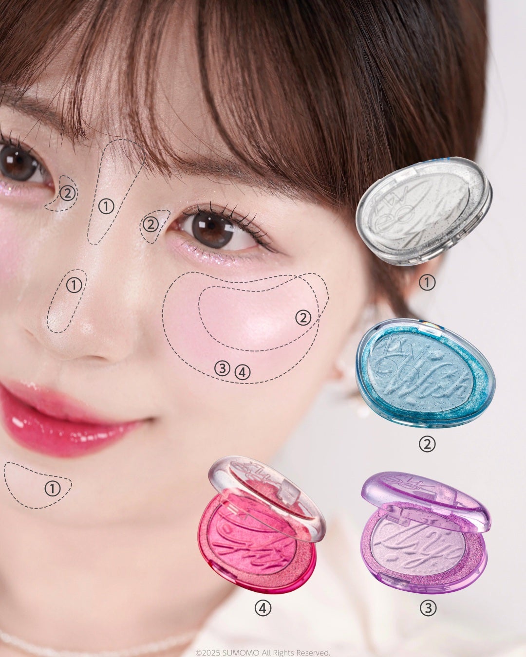 SUMOMO on LIPS 「ウォニョンちゃんみたいな艶肌メイク💄メイク投稿はこちらから✨@..」(3枚目)