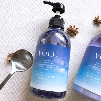 リラックスナイトリペア シャンプー/トリートメント/YOLU/市販シャンプーを使ったクチコミ(4枚目)