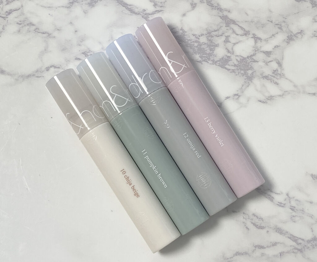 グラスティングウォーターティント 韓服エディション/rom&nd/リップティントを使ったクチコミ（3枚目）