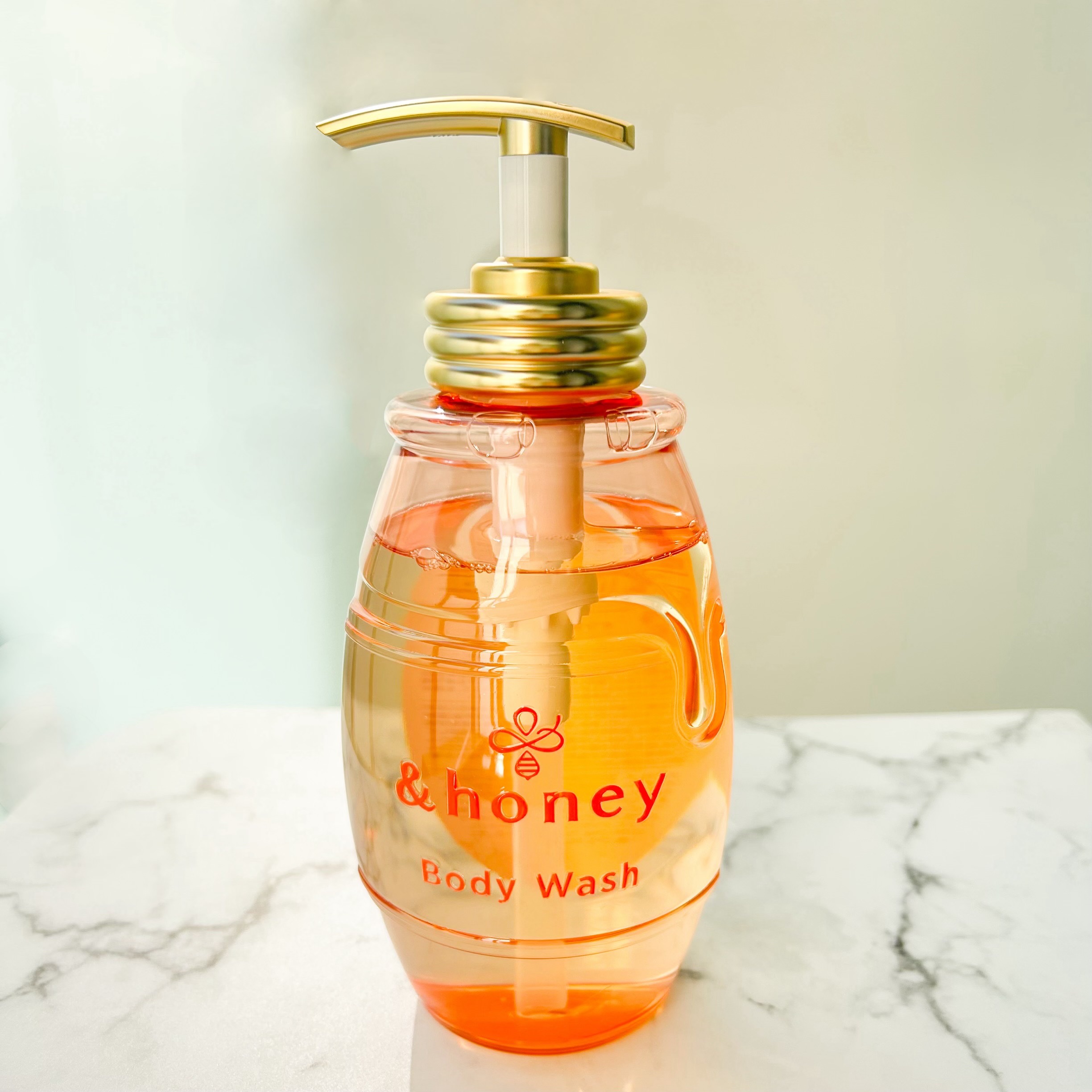 ディープモイスト ジェルボディウォッシュ 本体500ml/&honey/ボディソープを使ったクチコミ（1枚目）