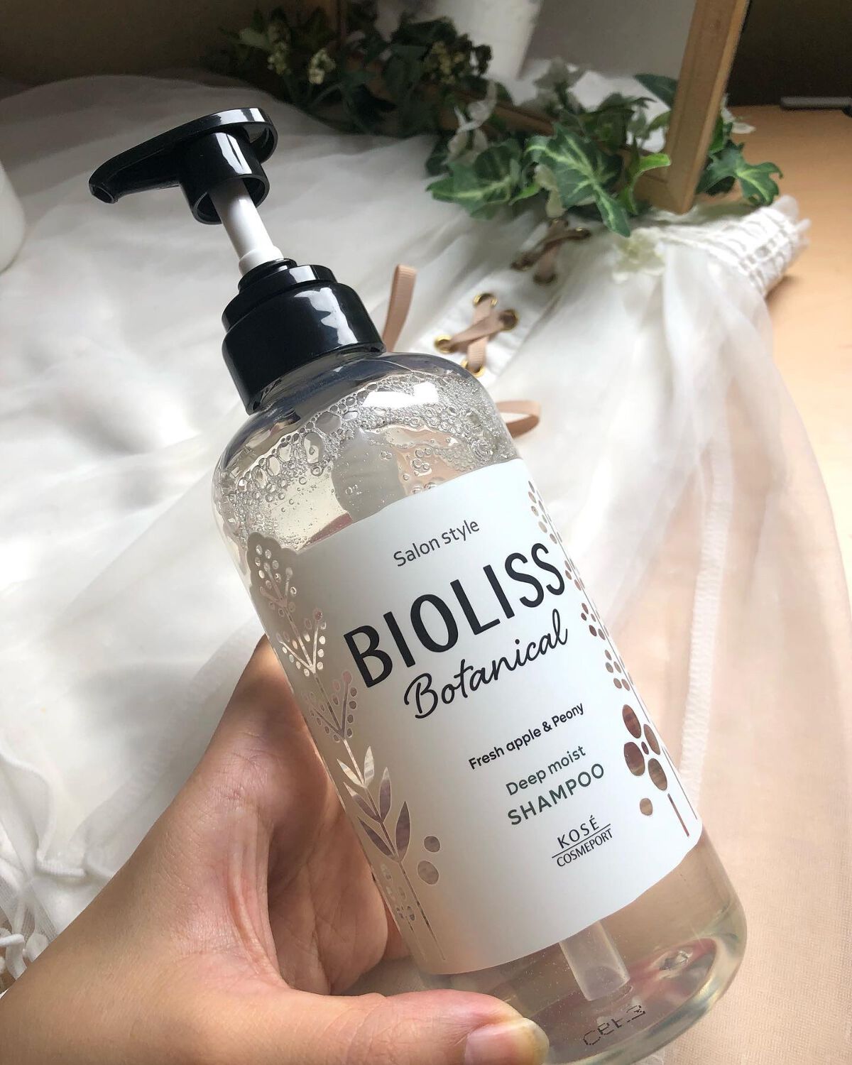 SSビオリス ボタニカル シャンプー/ヘアコンディショナー(ディープモイスト)/SSビオリス/市販シャンプーを使ったクチコミ(2枚目)