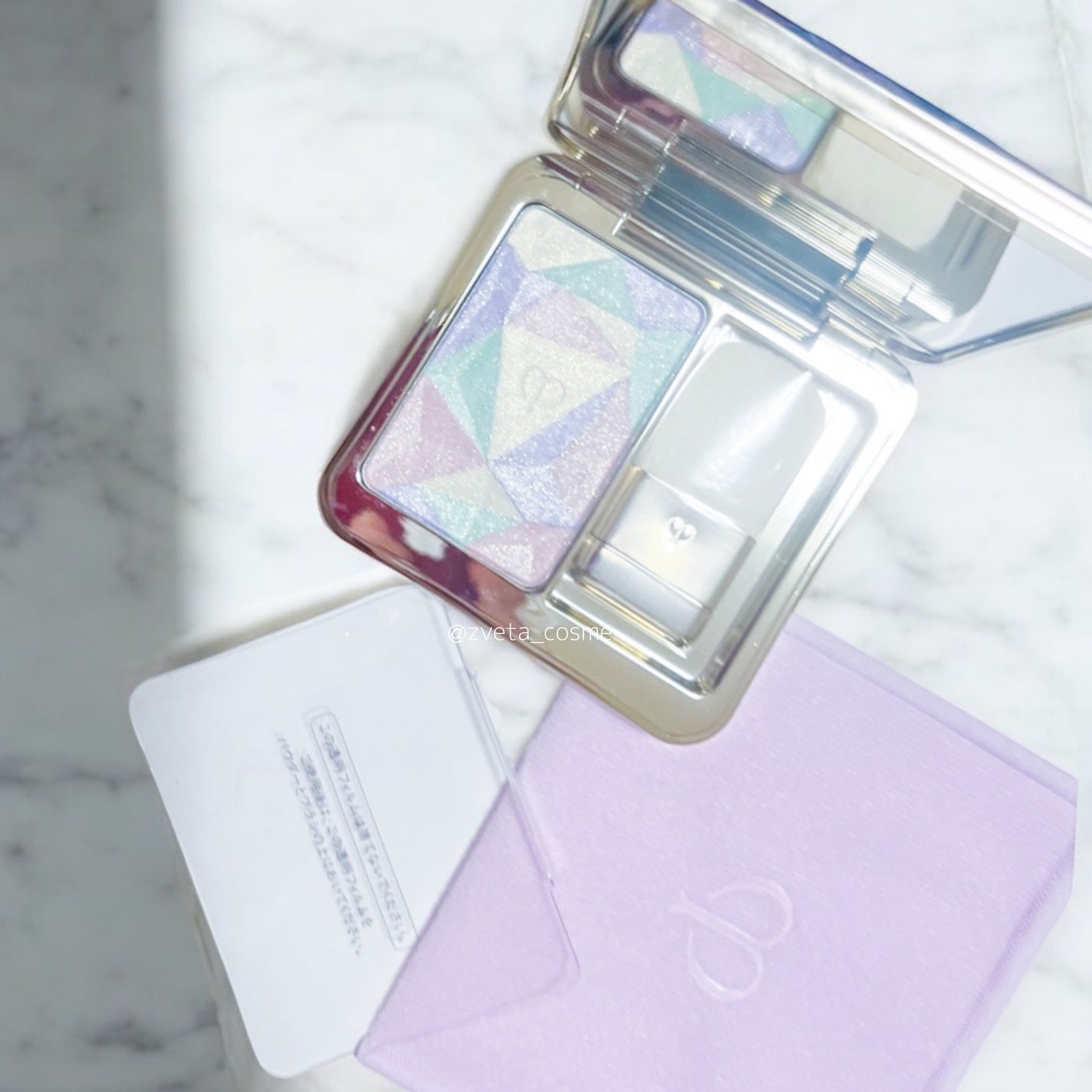 ル・レオスールデクラ /クレ・ド・ポー ボーテ/パウダーハイライトを使ったクチコミ(3枚目)