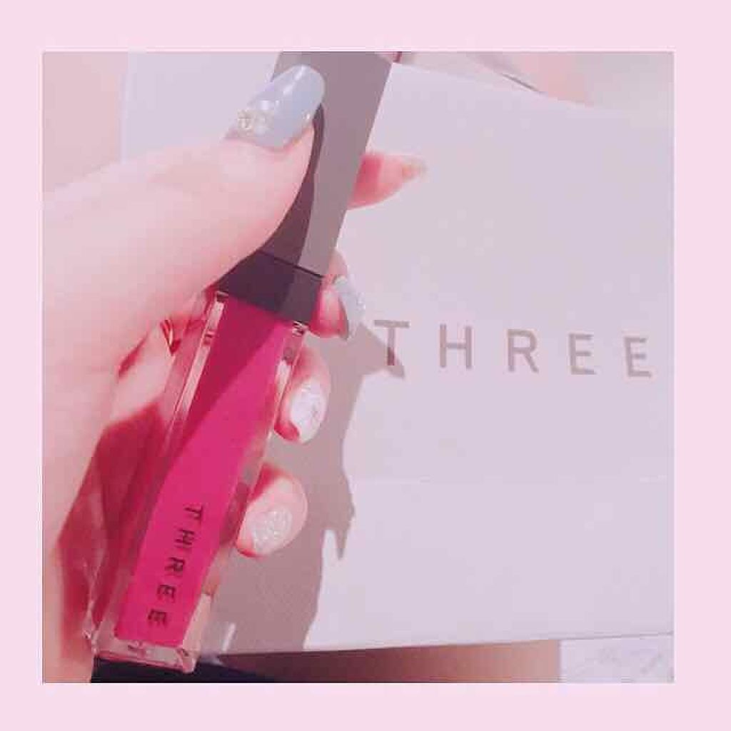 シマリング リップジャム/THREE/リップグロスを使ったクチコミ（1枚目）