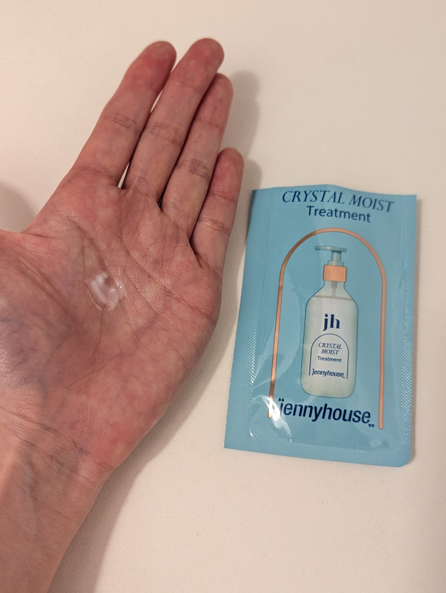クリスタルモイストシャンプー/トリートメント<しっとり>/jenny house/市販シャンプーを使ったクチコミ(7枚目)