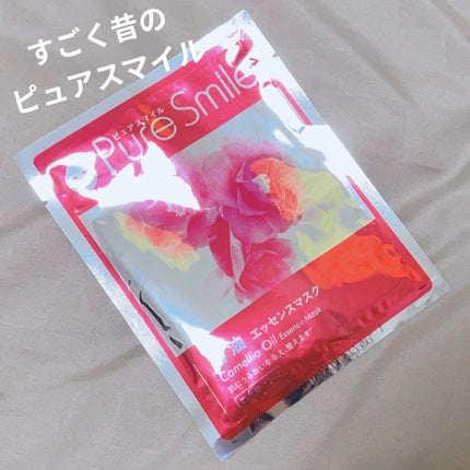 ピュアスマイル椿エッセンスマスク/Pure Smile/シートマスク・パックを使ったクチコミ(1枚目)