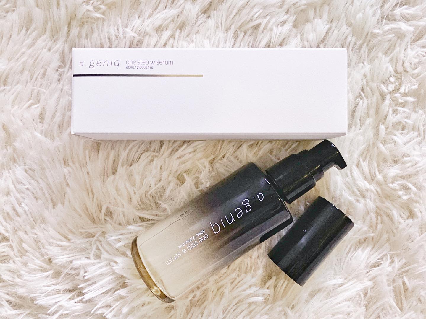 ワンステップWセラム/a.geniq/美容液を使ったクチコミ（1枚目）