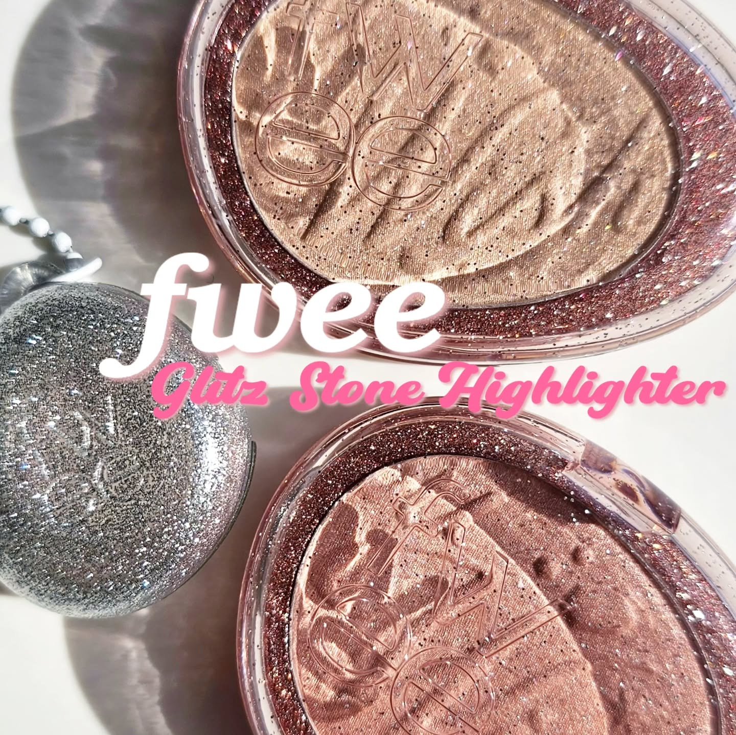 フィー グリッツストーンハイライター/fwee/パウダーハイライトを使ったクチコミ（1枚目）