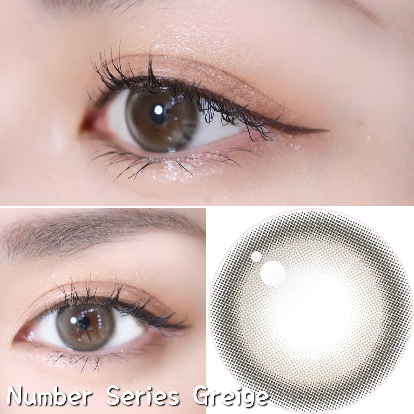 Number Series/Gemhour lens/カラーコンタクトレンズを使ったクチコミ(3枚目)