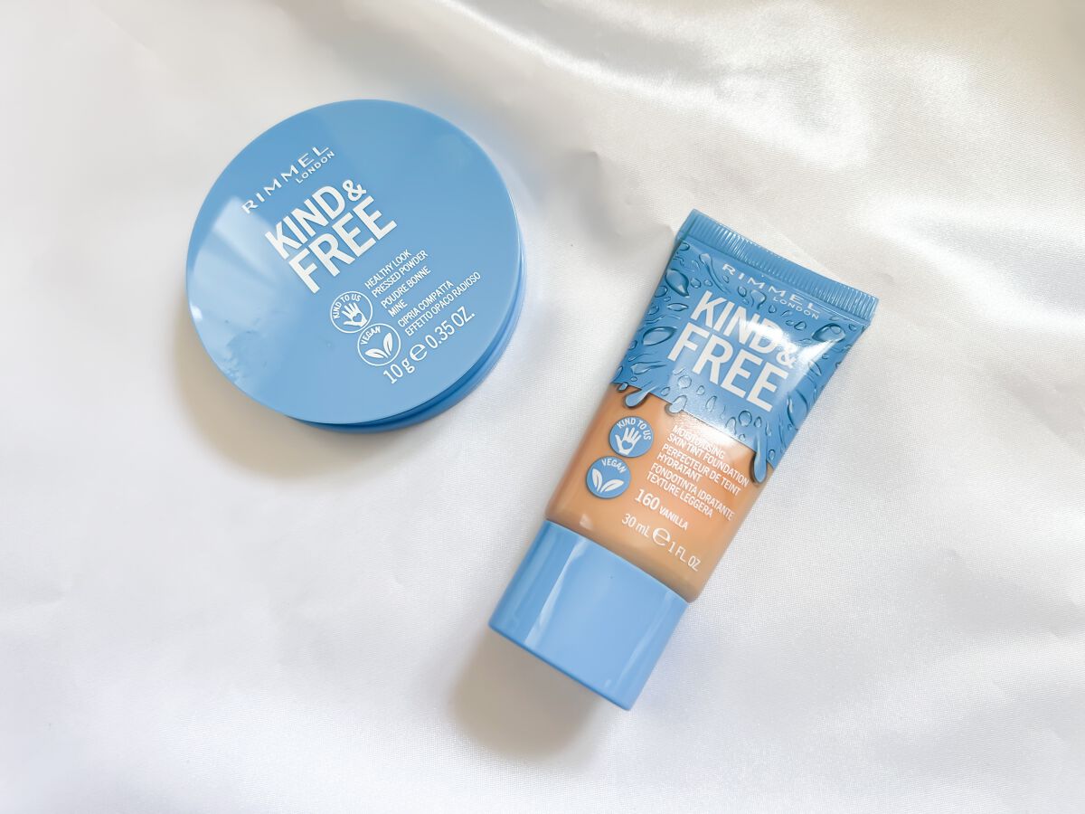 カインド&フリー モイストスキンティント/リンメル ロンドン/リキッドファンデーションを使ったクチコミ（1枚目）