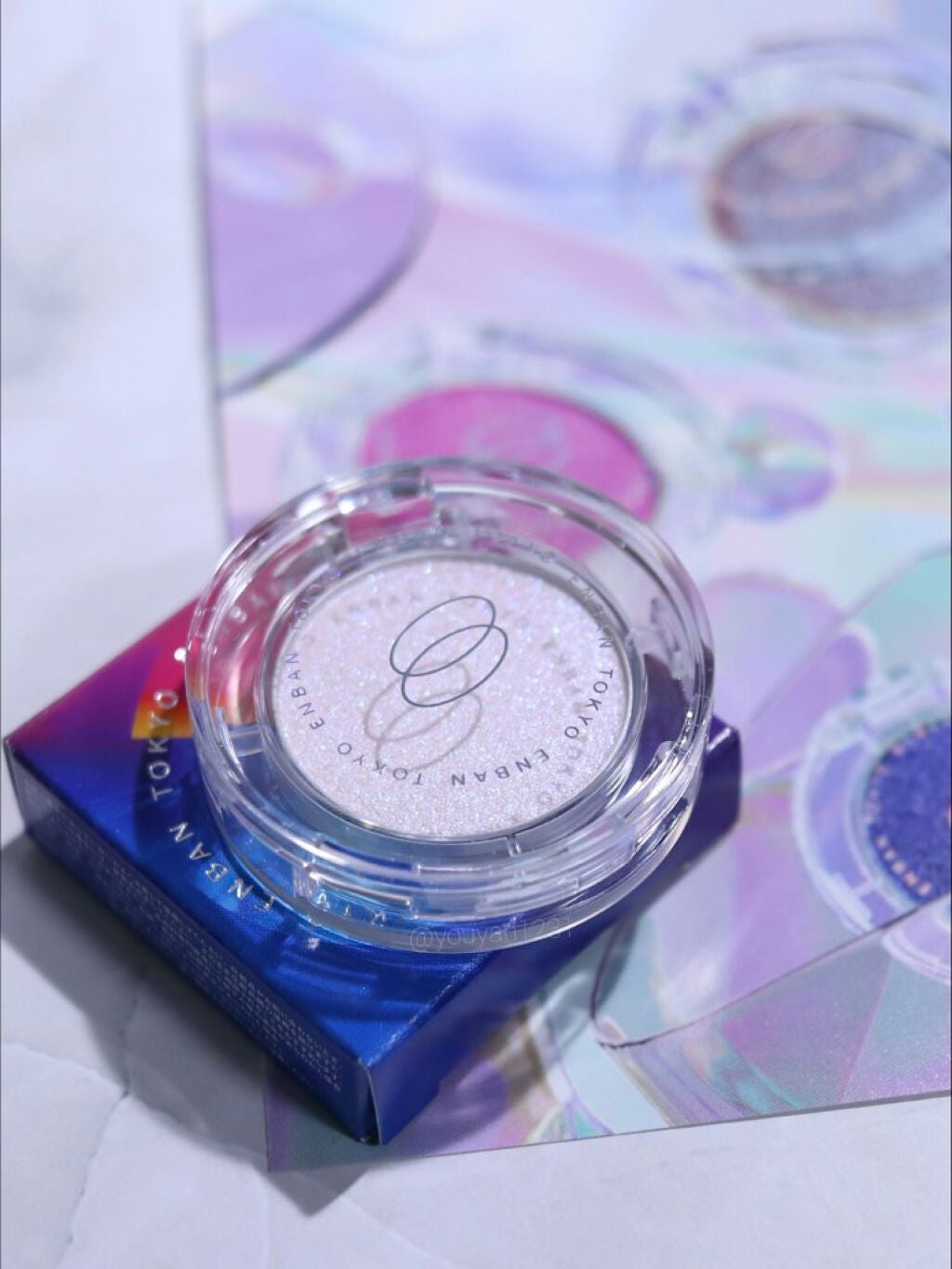 マルチグリッターカラー/ENBAN TOKYO/単色アイシャドウを使ったクチコミ(1枚目)