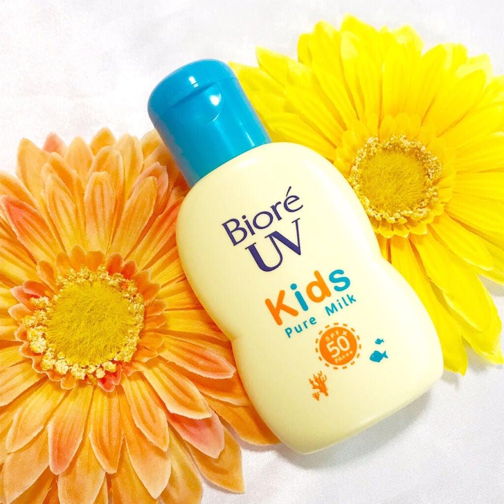 ビオレUV キッズピュアミルク/ビオレ/日焼け止めミルクを使ったクチコミ(1枚目)