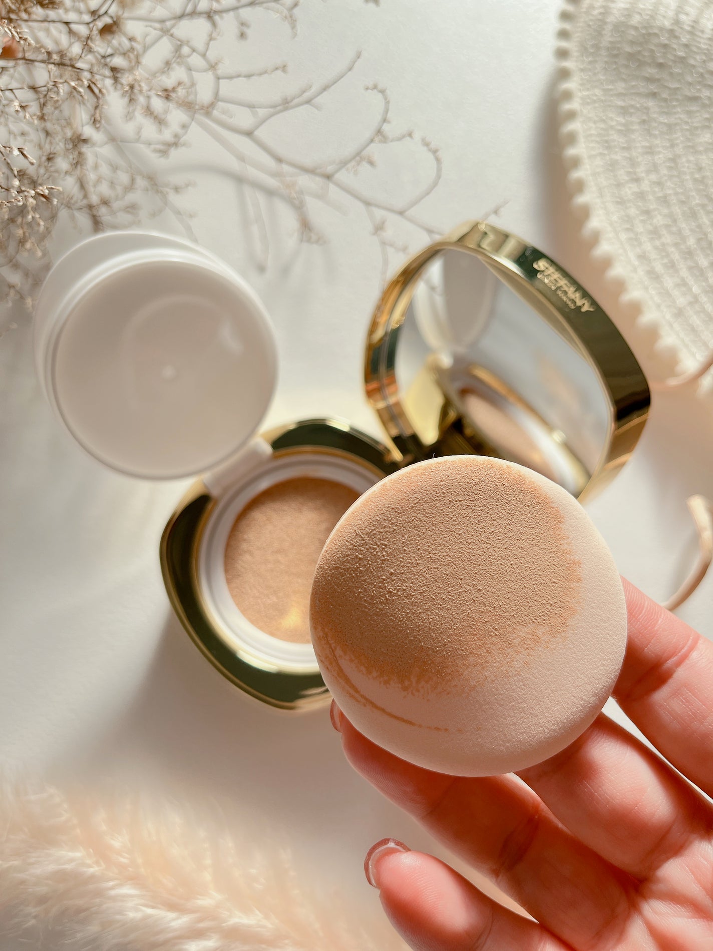 PURE'D100 PERFECTION クッションファンデ/ステファニー/クッションファンデーションを使ったクチコミ(2枚目)