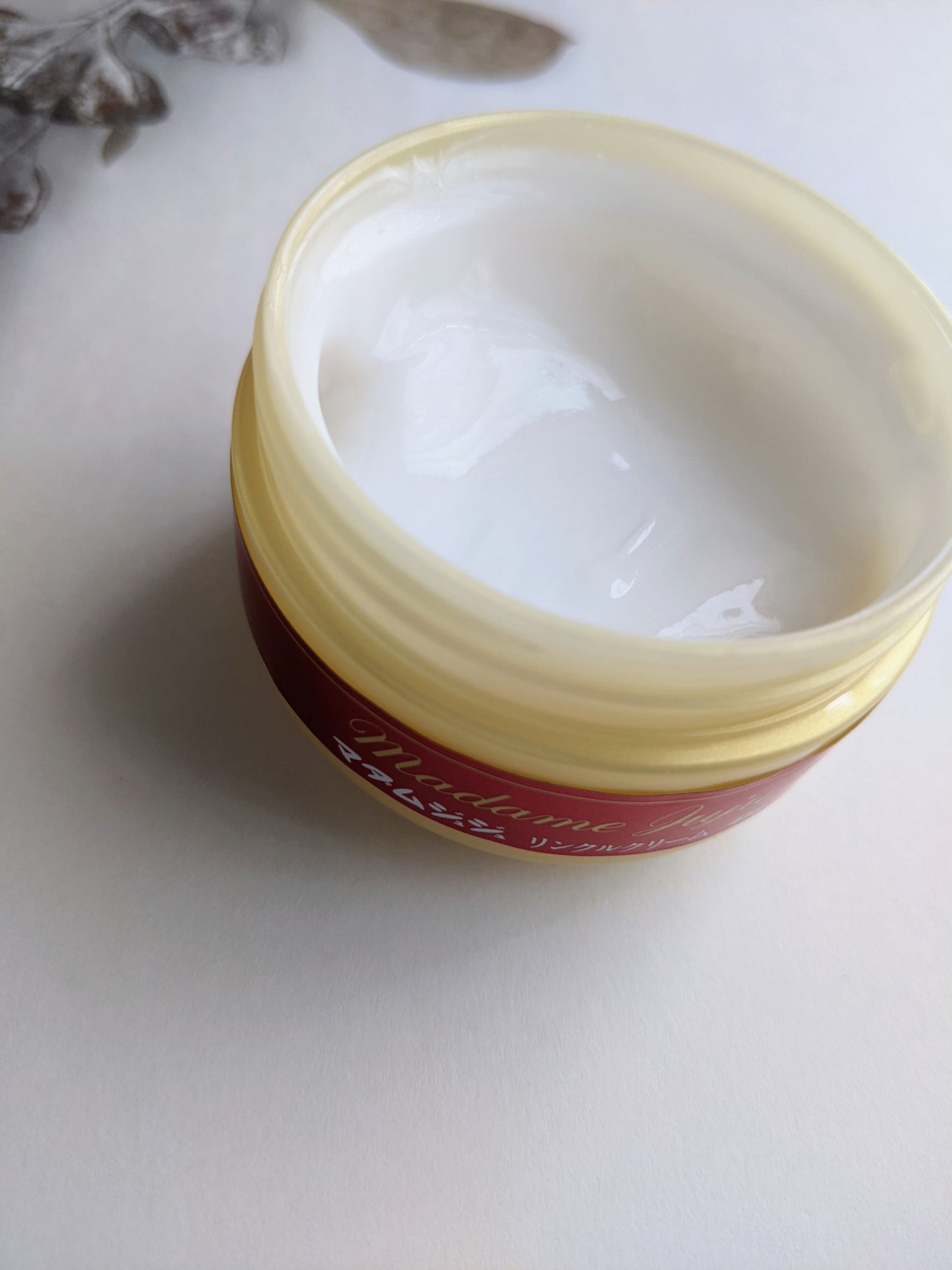 薬用リンクルクリーム/ジュジュ/フェイスクリームを使ったクチコミ(2枚目)