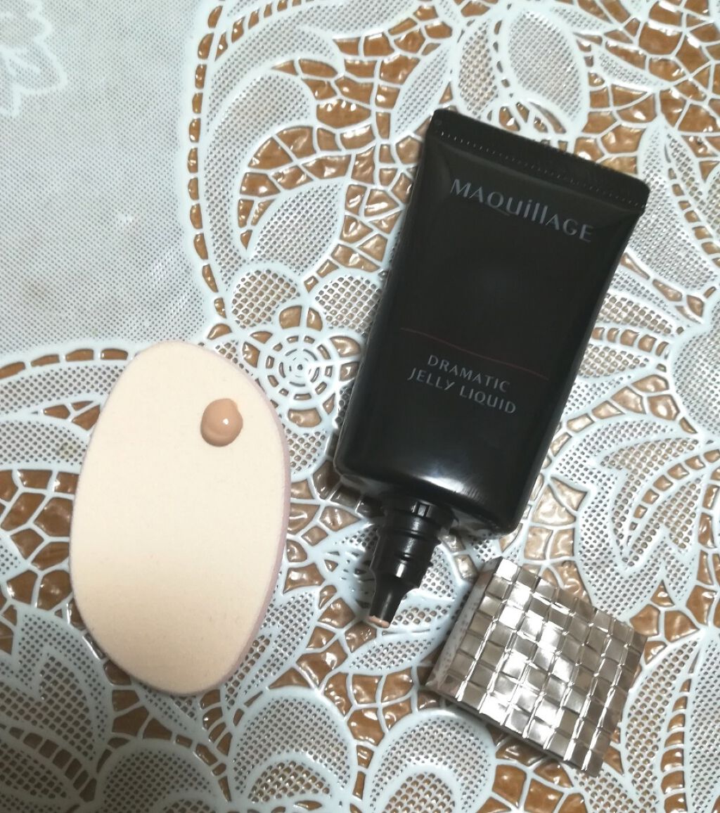 ドラマティックジェリーリキッド/マキアージュ/リキッドファンデーションを使ったクチコミ(2枚目)