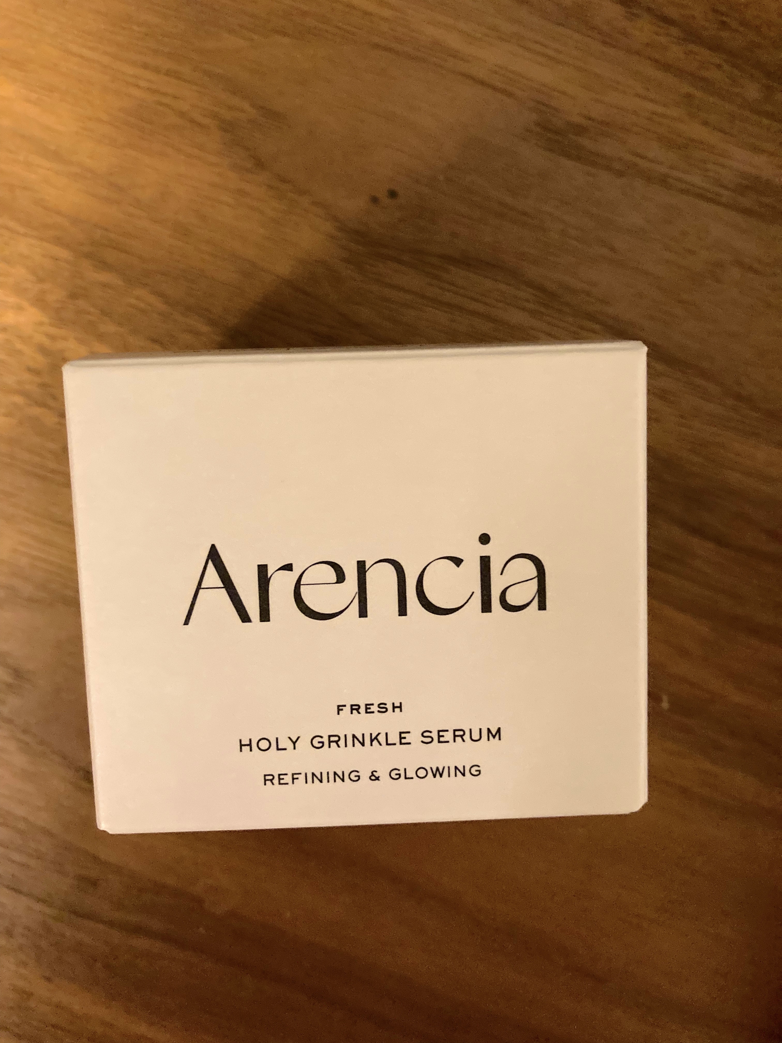 ホーリーグリンクル セラム/アレンシア/美容液を使ったクチコミ（1枚目）