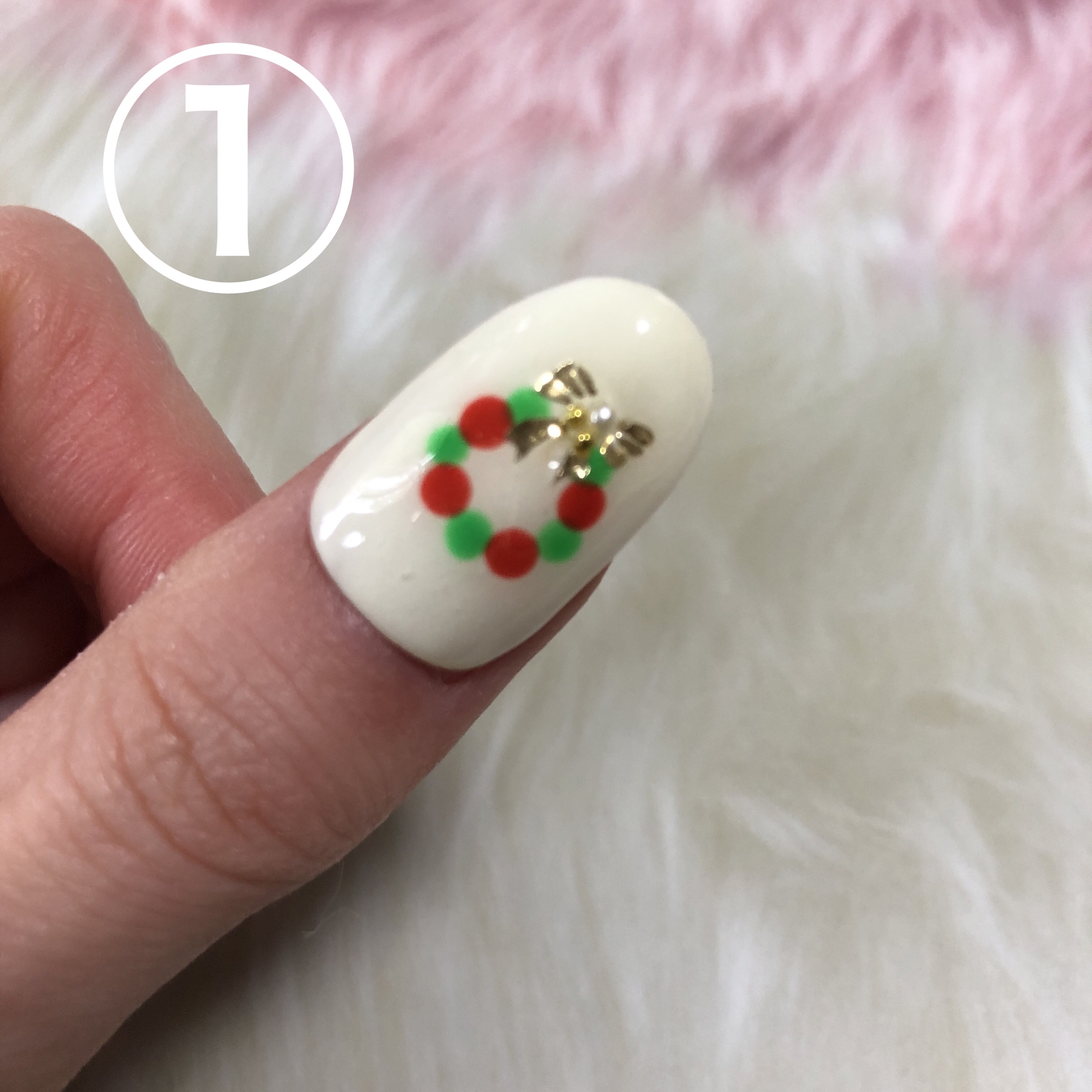 ジェルネイル（ライト対応）/セリア/ジェルネイルを使ったクチコミ（3枚目）