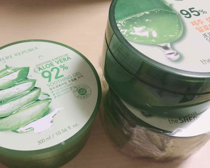 マイルド&モイスチャーアロエジェル/ネイチャーリパブリック/ボディローションを使ったクチコミ(1枚目)