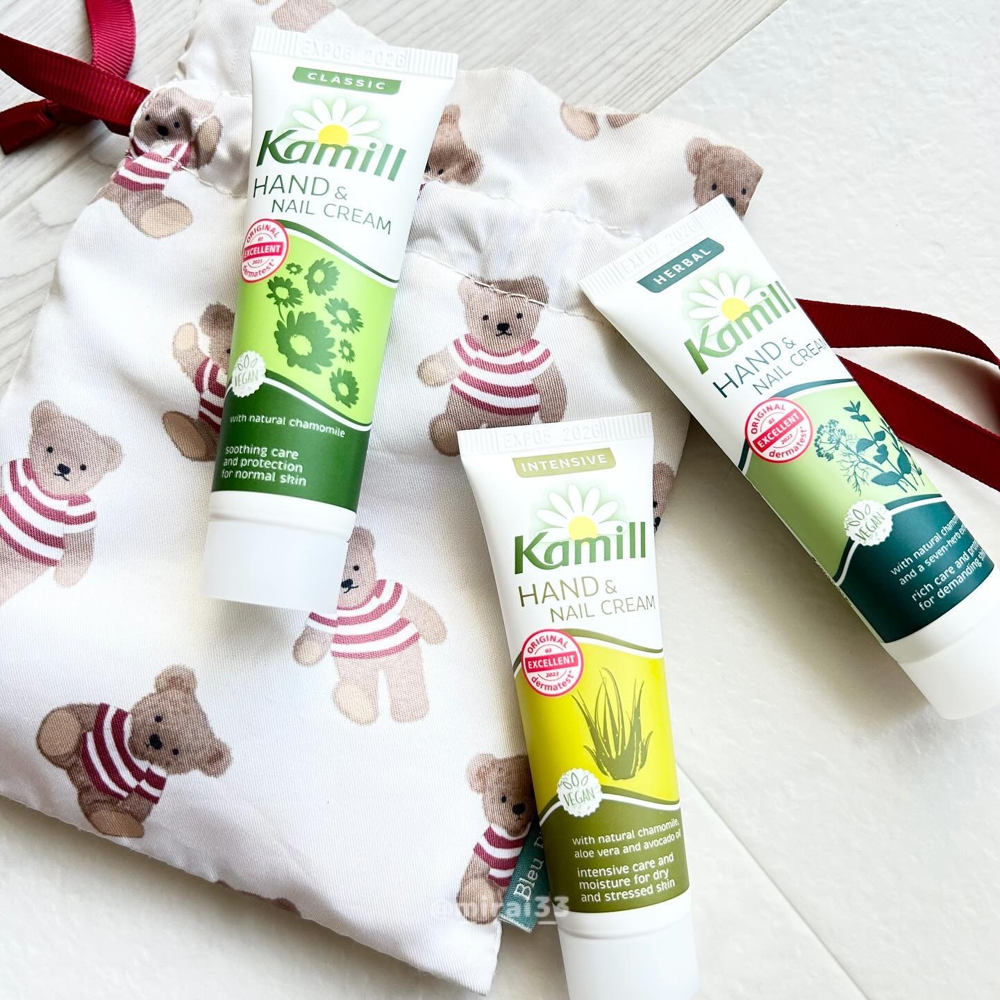 ハンド＆ネイルクリームミニ 企画セット30ml*3/カミール/その他キットセットを使ったクチコミ（2枚目）