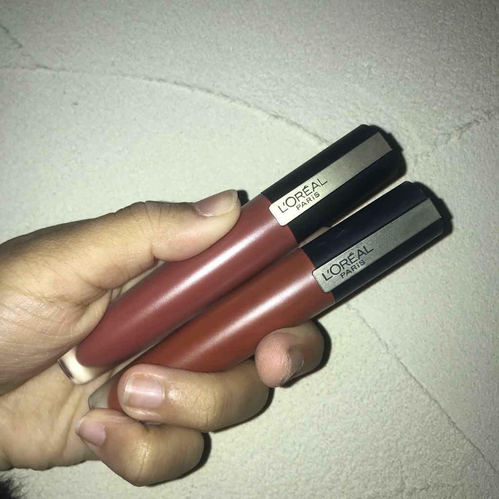 ルージュシグネチャー /ロレアル パリ/リップグロスを使ったクチコミ（2枚目）