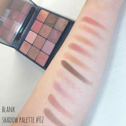 アイシャドウパレット/blank/アイシャドウパレットを使ったクチコミ(1枚目)
