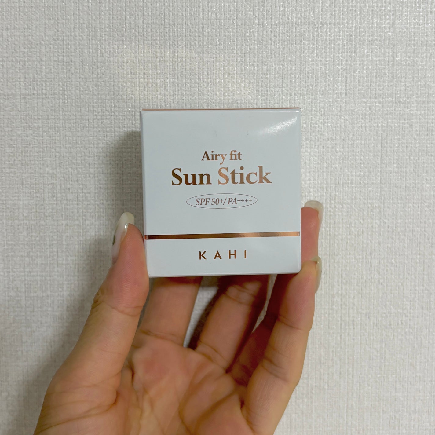 エアリーフィットサンスティック/KAHI/日焼け止めスティックを使ったクチコミ(2枚目)